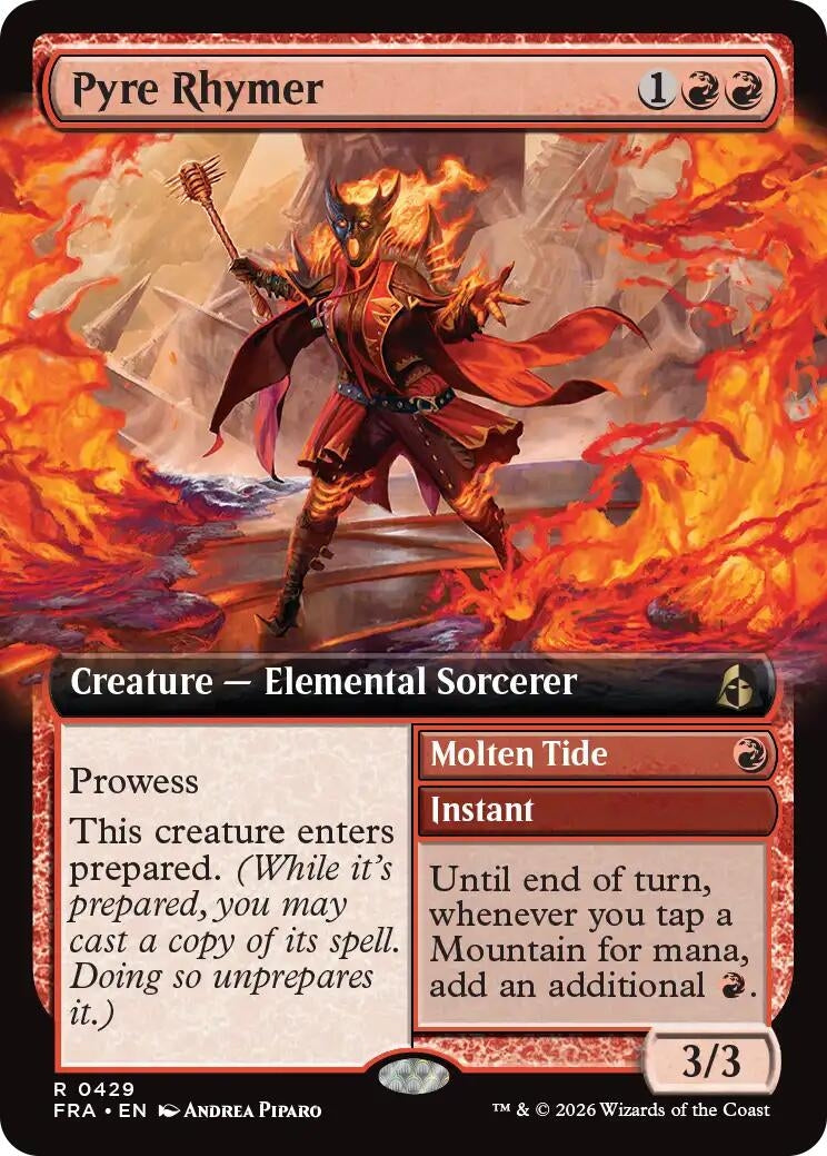 Pyre Rhymer (Extended Art) (429) (FRA)