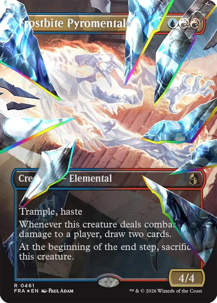 Frostbite Pyromental (Borderless) (Facet Foil) (461) (FRA)