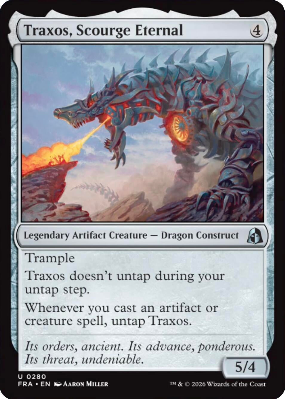 Traxos, Scourge Eternal (280) (FRA)