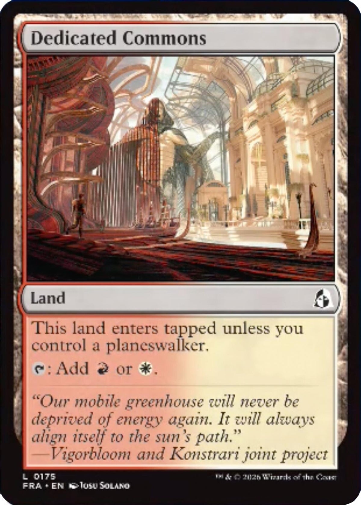 Dedicated Commons (175) (FRA)