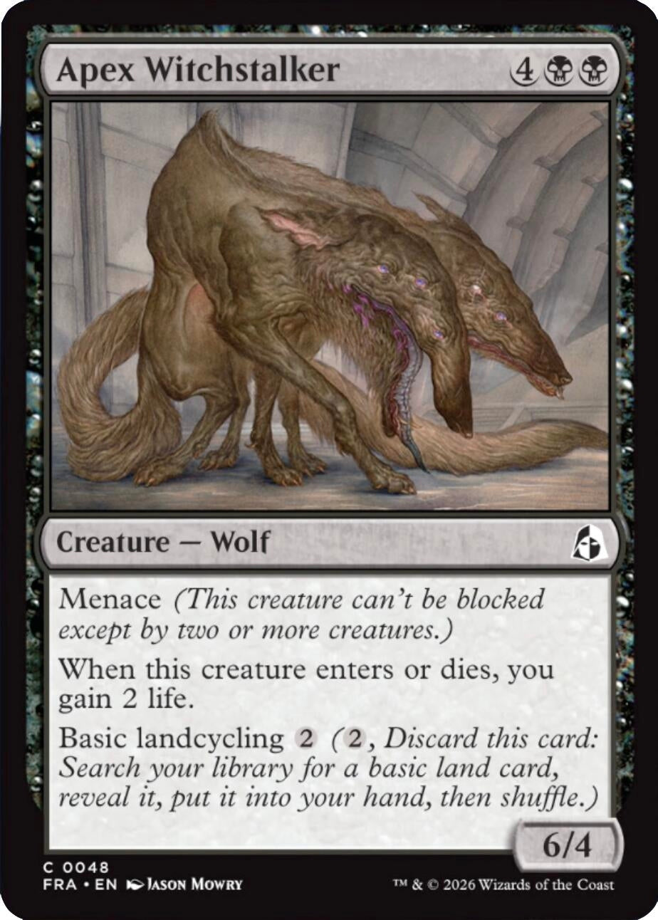Apex Witchstalker (48) (FRA)