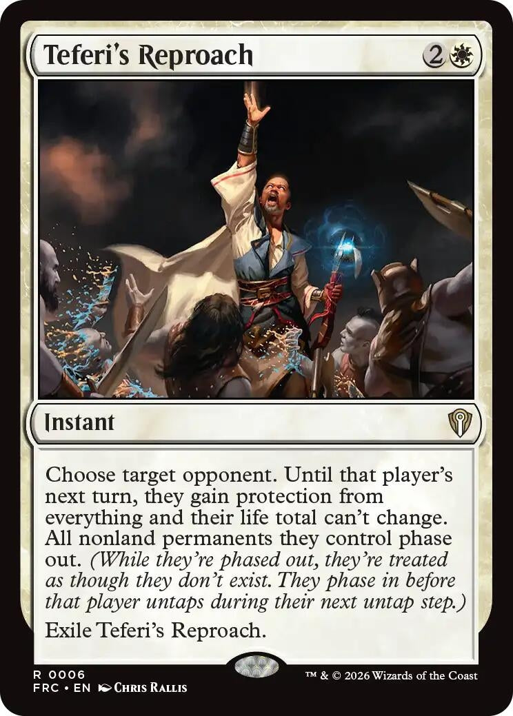 Teferi's Reproach (6) (FRC)
