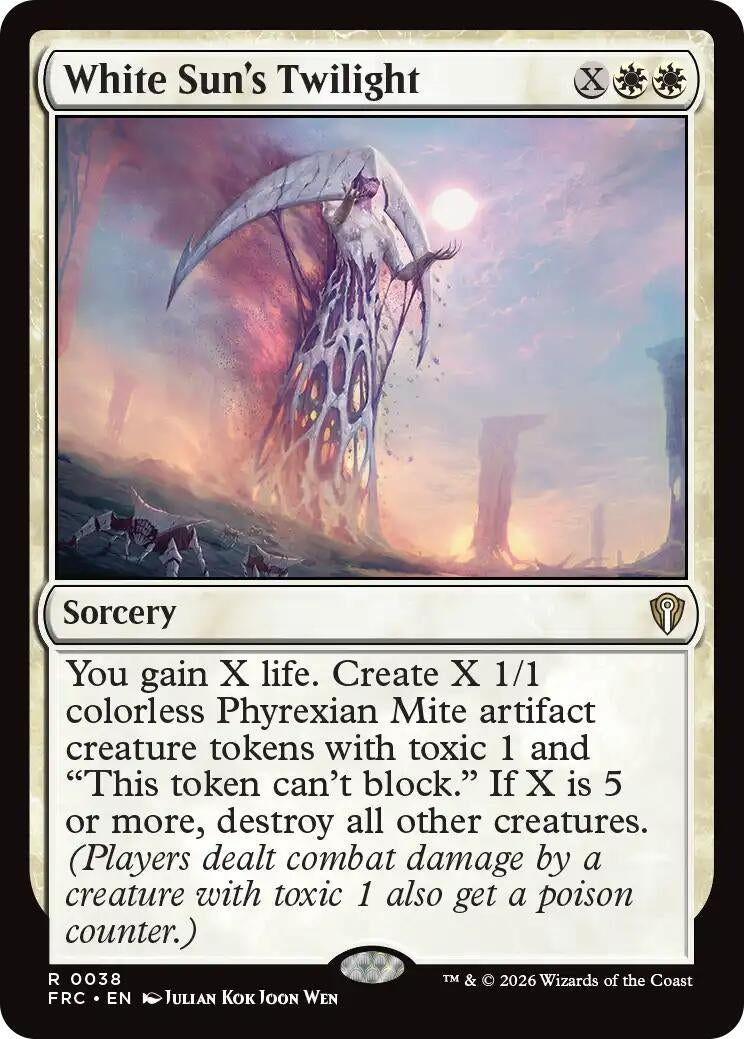 Image for White Sun's Twilight (38) (FRC) - Magic: The Gathering