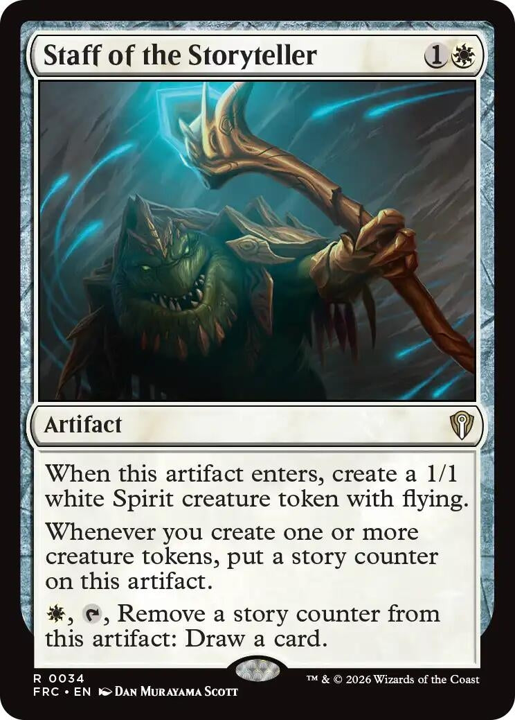 Staff of the Storyteller (34) (FRC)