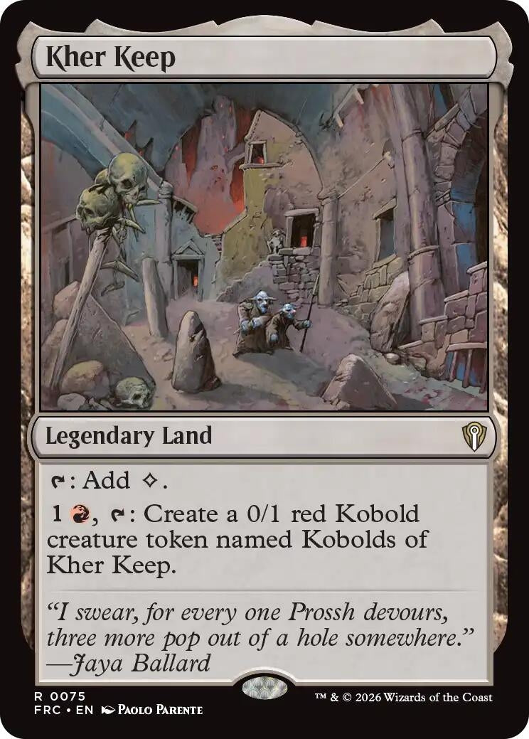 Image for Kher Keep (75) (FRC) - Magic: The Gathering