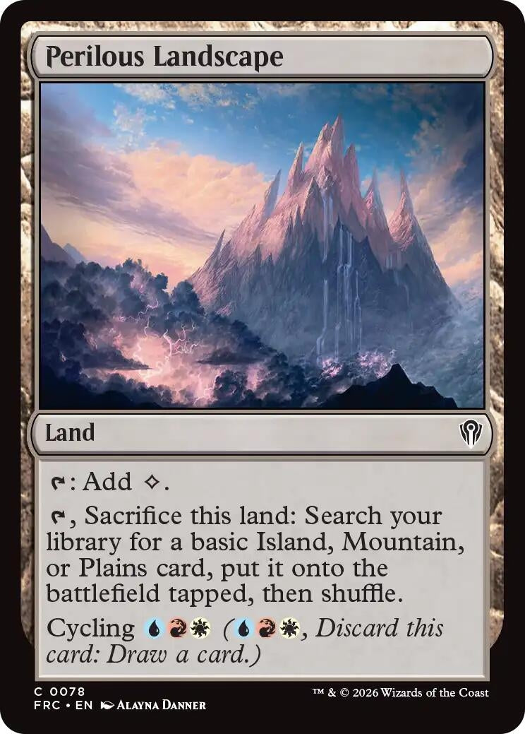 Perilous Landscape (78) (FRC)