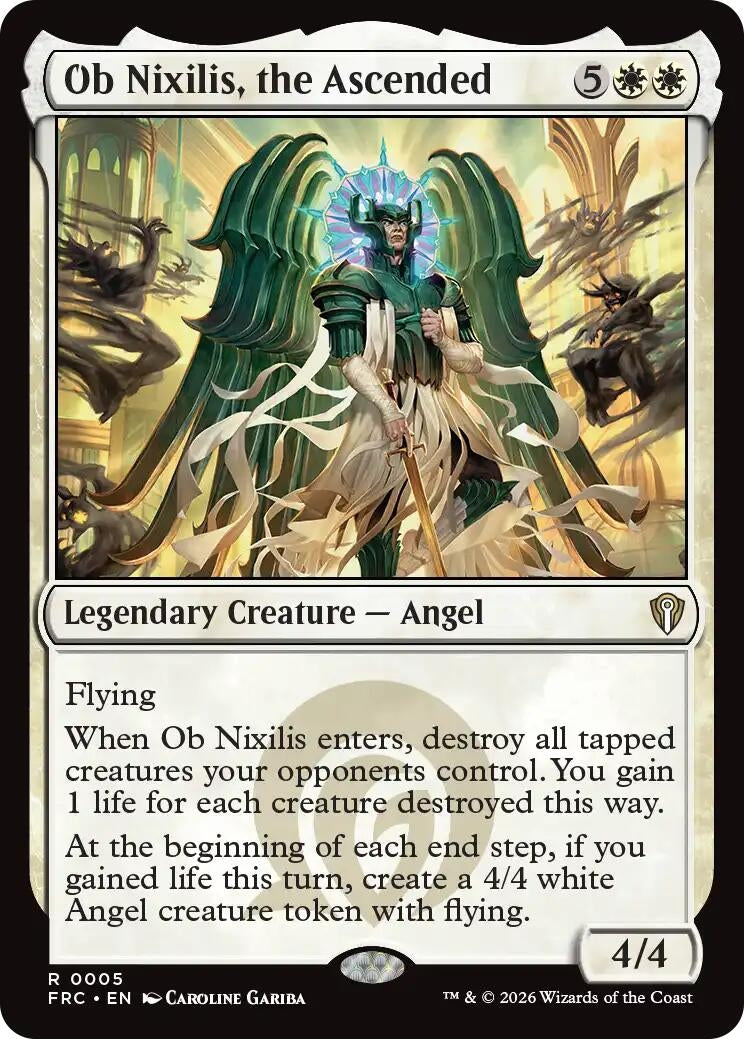 Image for Ob Nixilis, the Ascended (5) (FRC) - Magic: The Gathering