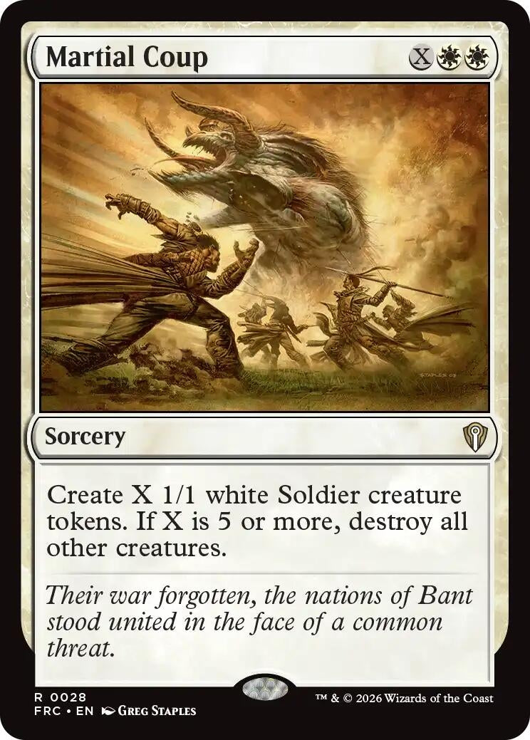 Martial Coup (28) (FRC)