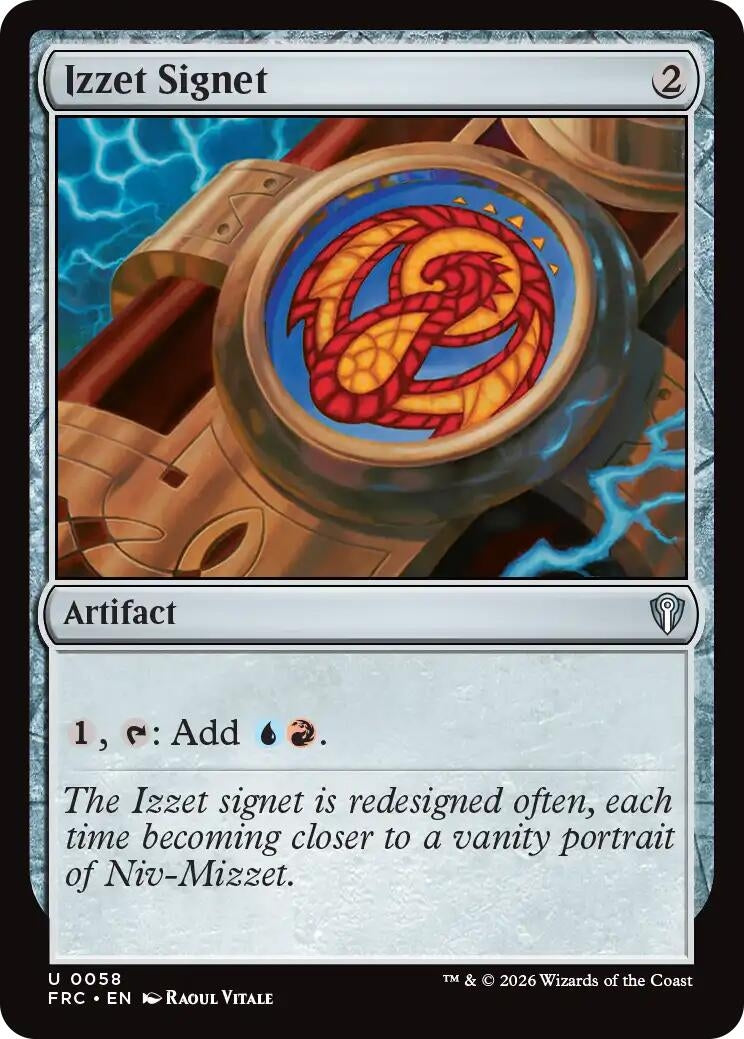Izzet Signet (58) (FRC)
