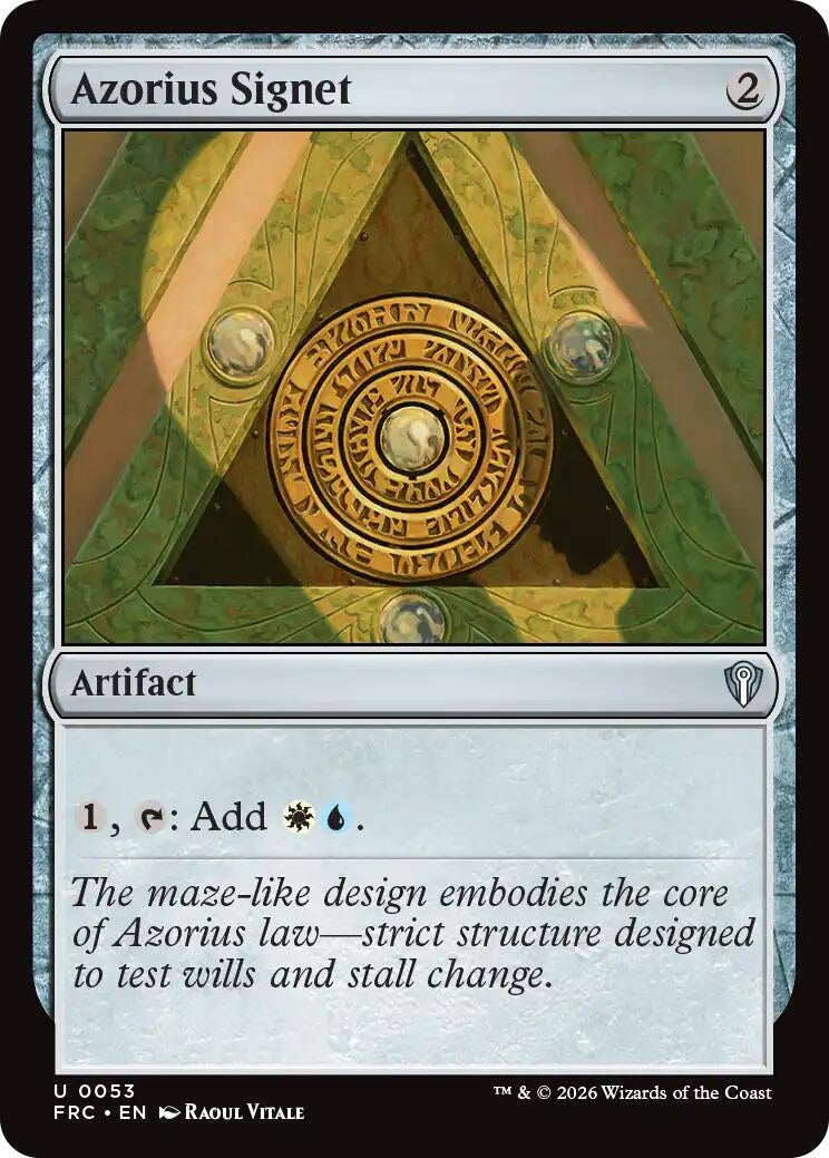 Azorius Signet (53) (FRC)