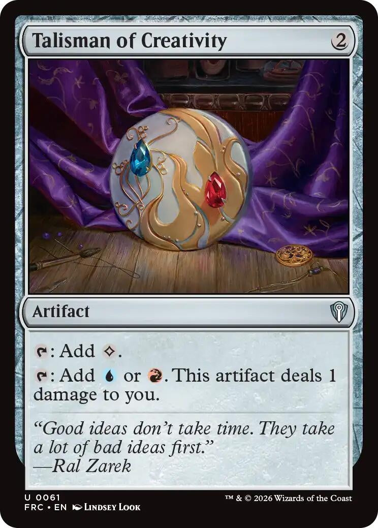 Talisman of Creativity (61) (FRC)