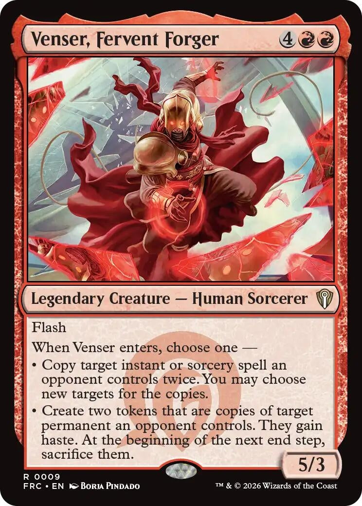 Venser, Fervent Forger (9) (FRC)