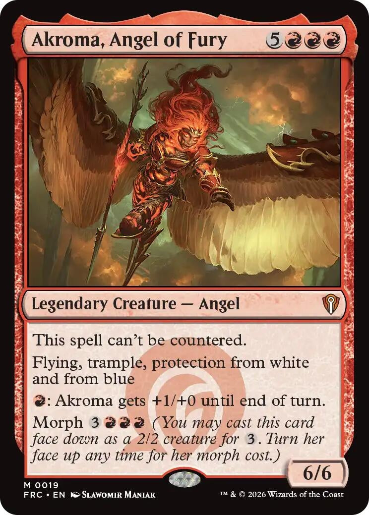 Akroma, Angel of Fury (19) (FRC)