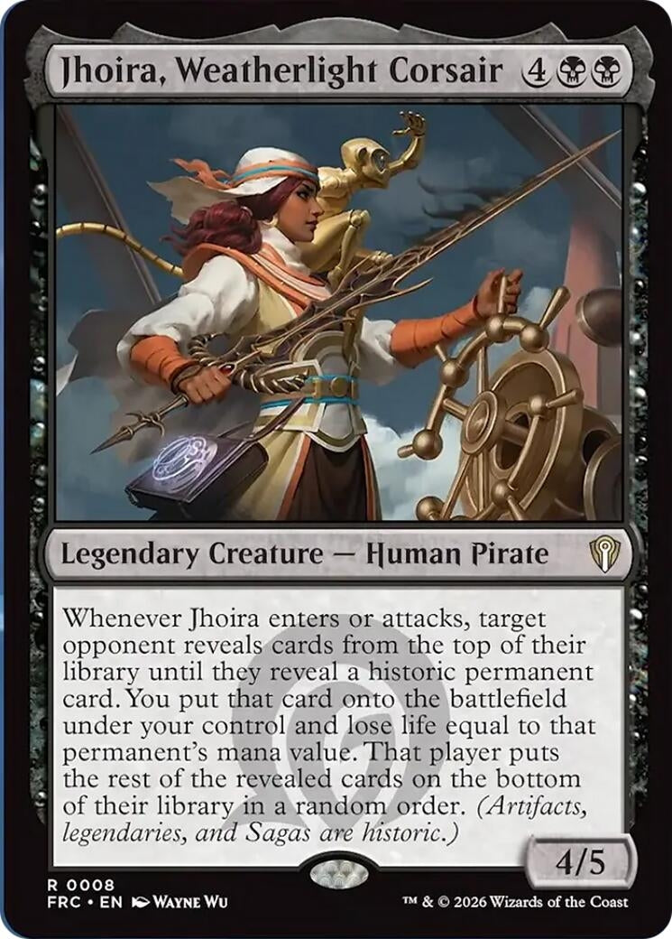 Jhoira, Weatherlight Corsair (8) (FRC)