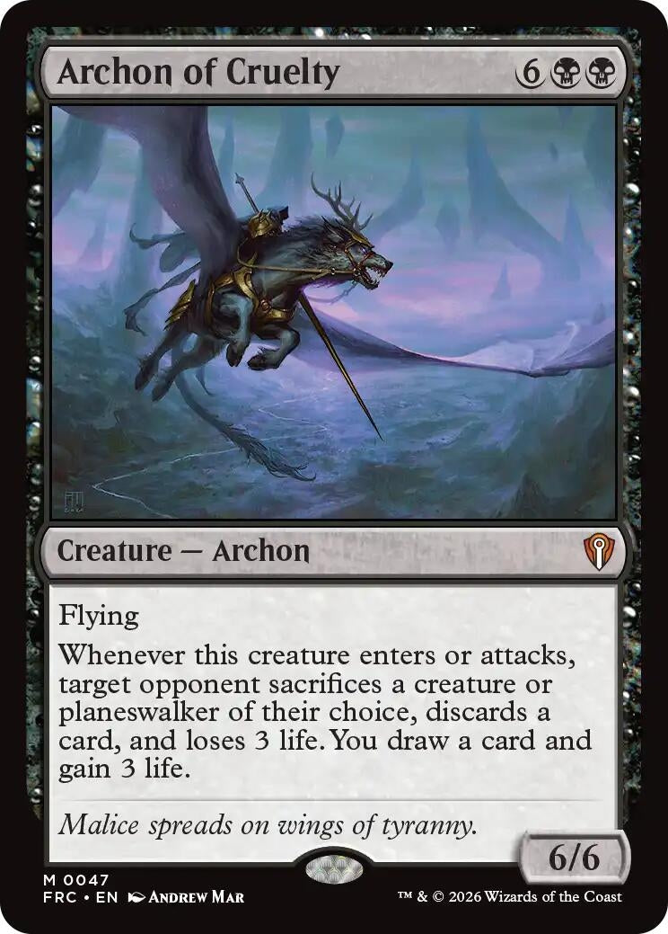 Archon of Cruelty (47) (FRC)