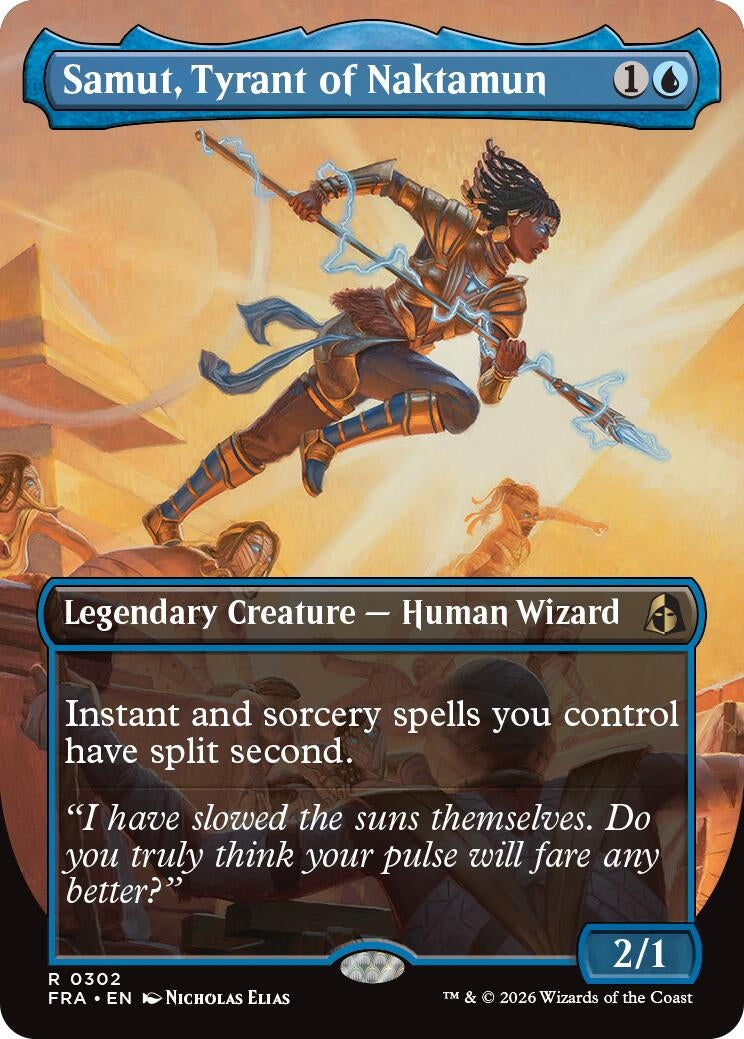 Samut, Tyrant of Naktamun (Borderless) (302) (FRA)