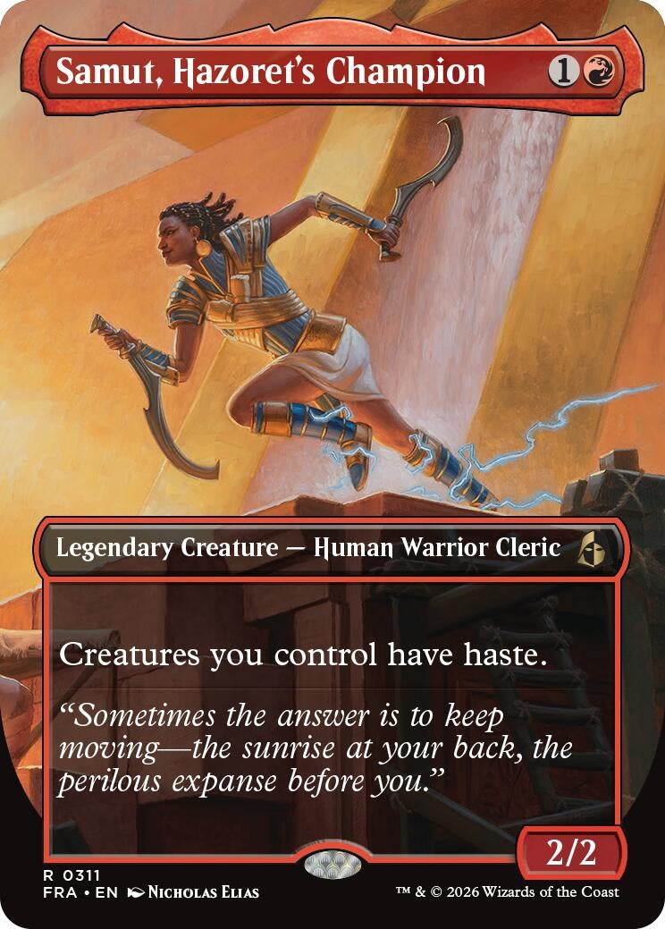 Samut, Hazoret's Champion (Borderless) (311) (FRA)
