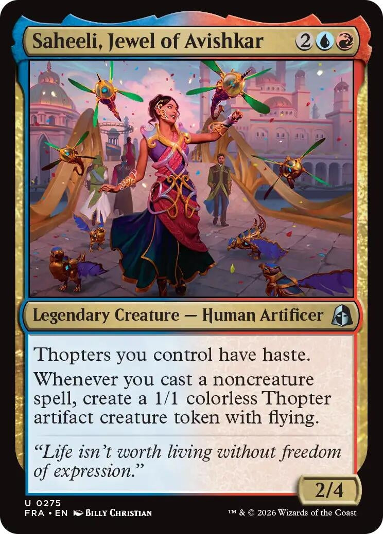 Saheeli, Jewel of Avishkar (275) (FRA)