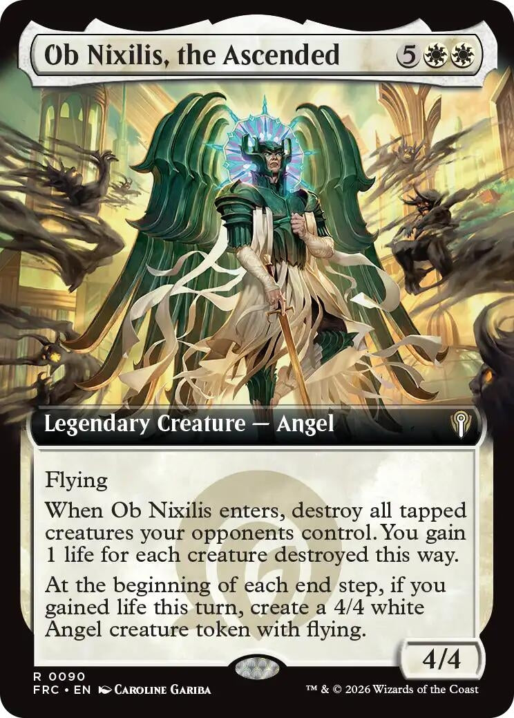 Ob Nixilis, the Ascended (Extended Art) (90) (FRC)