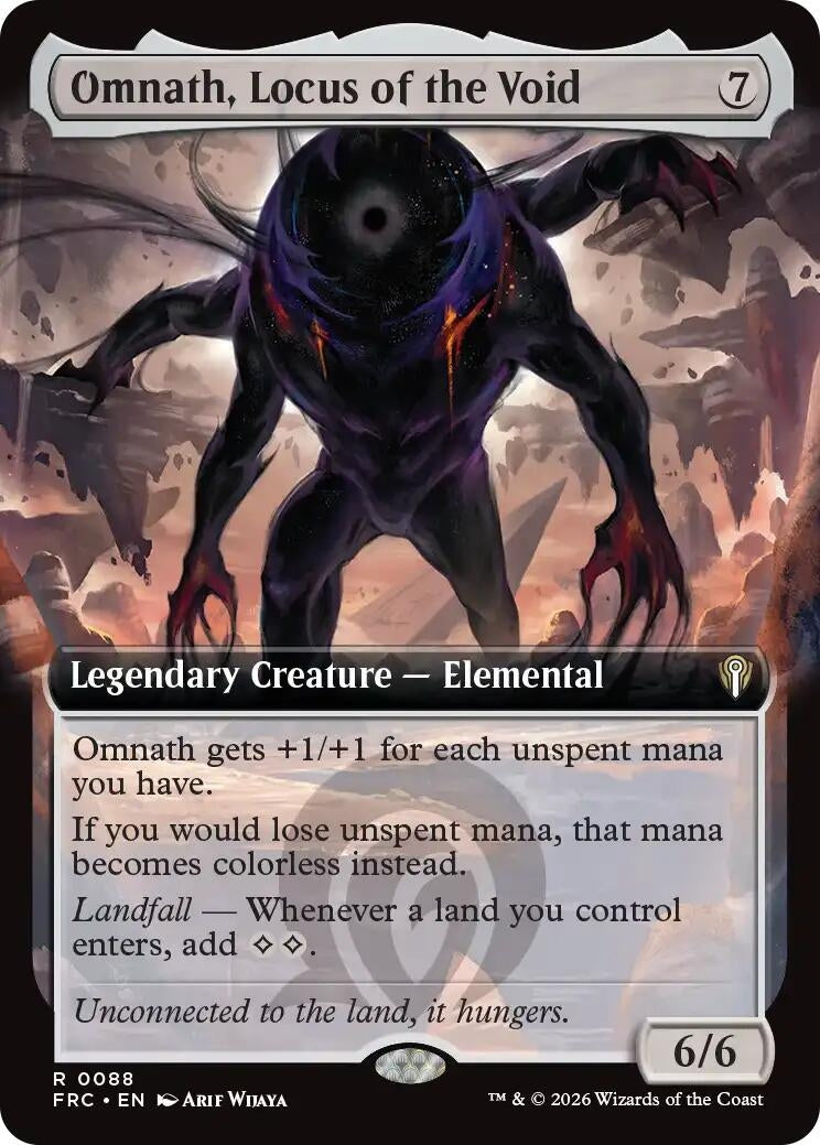 Omnath, Locus of the Void (Extended Art) (88) (FRC)