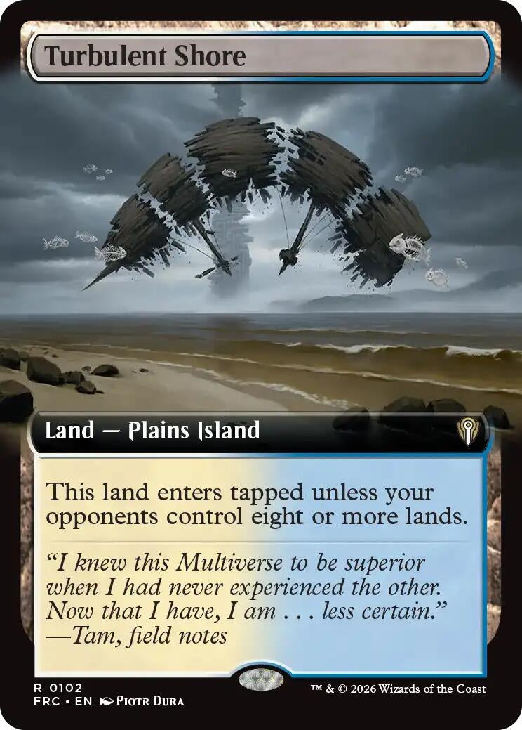 Turbulent Shore (Extended Art) (102) (FRC)