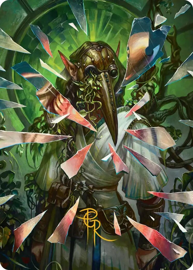 Simulacrum Shaper Art Card (Gold-Stamped Signature) (38) (ASFRA)