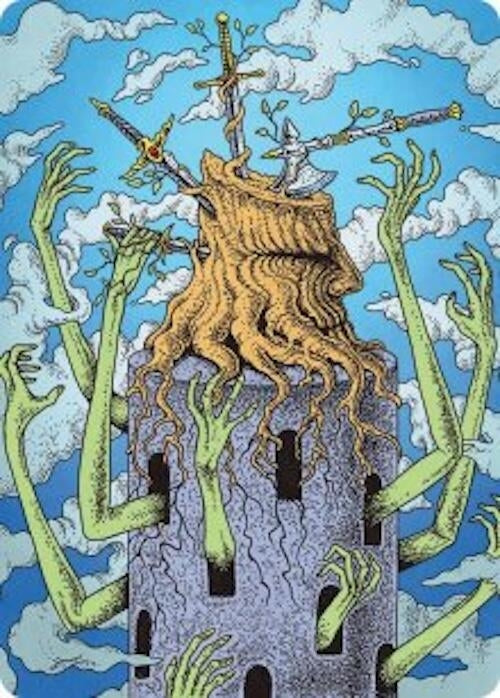 Flourishing Grapple Art Card (51) (ASFRA)