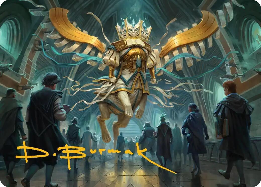 Image for Denzilore Fatehold Art Card (Gold-Stamped Signature) (25) (ASFRA) - Magic: The Gathering