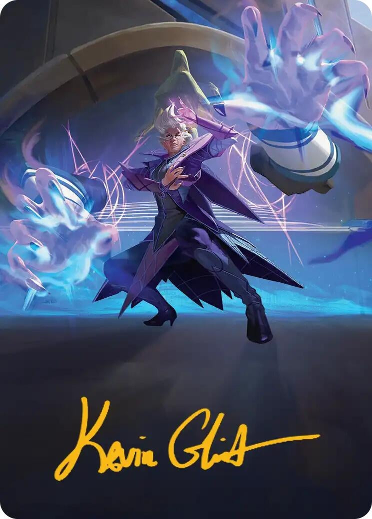 Null Summoner Art Card (Gold-Stamped Signature) (43) (ASFRA)
