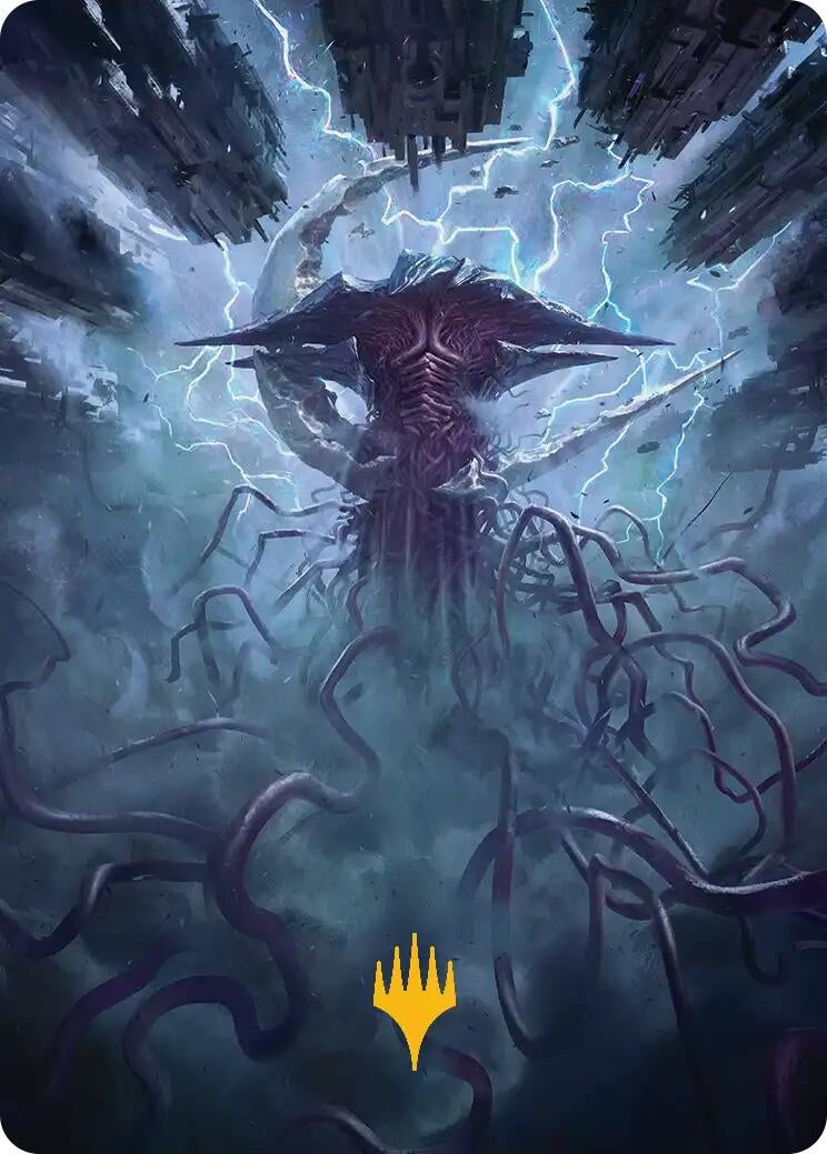Emrakul, the Exigent Doom Art Card (Gold-Stamped) (1) (ASFRA)