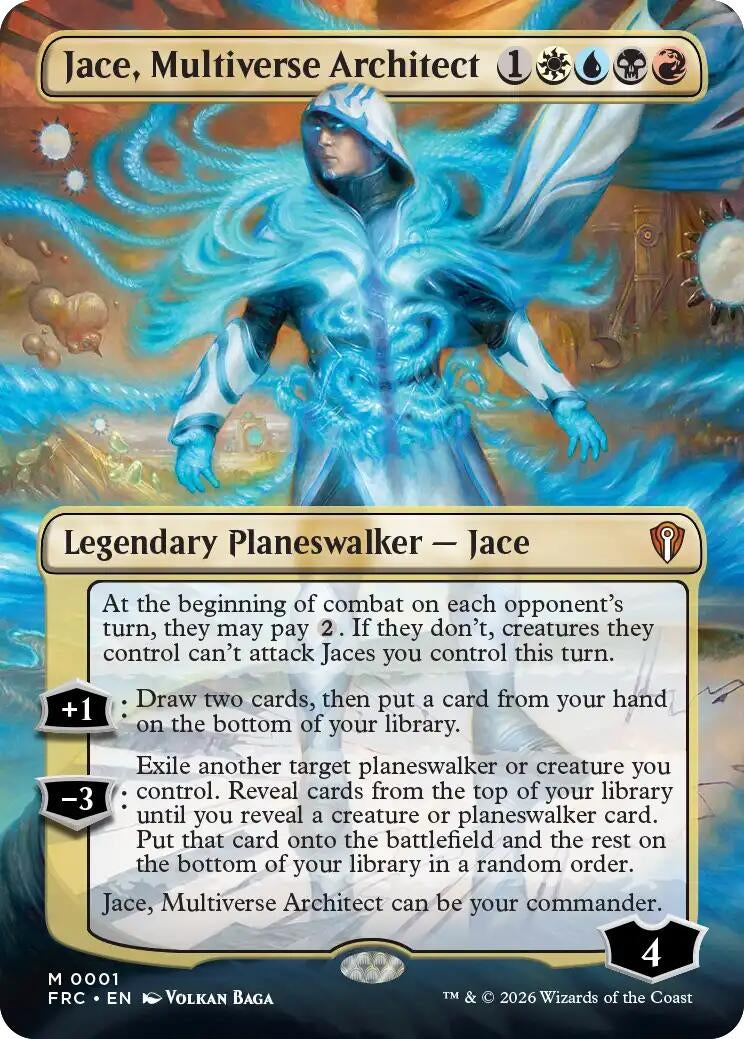 Jace, Multiverse Architect (Borderless) (1) (FRC)
