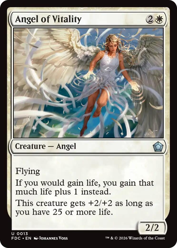 Angel of Vitality (13) (FDC)