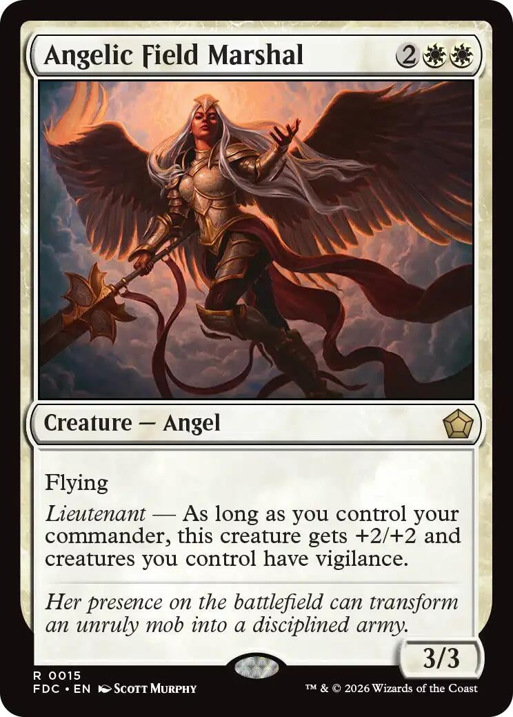 Angelic Field Marshal (15) (FDC)