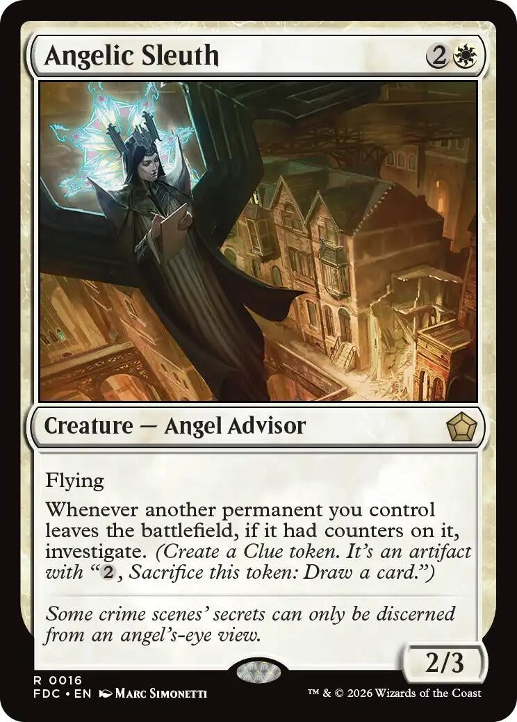 Angelic Sleuth (16) (FDC)