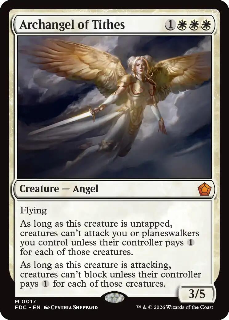 Archangel of Tithes (17) (FDC)