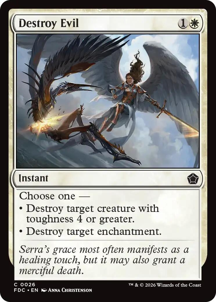 Destroy Evil (26) (FDC)