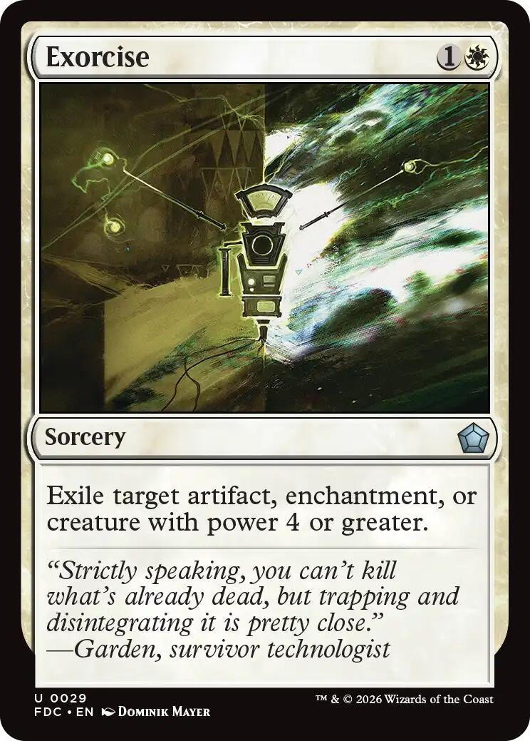 Exorcise (29) (FDC)
