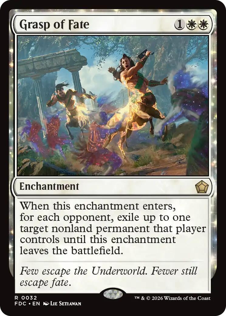 Grasp of Fate (32) (FDC)
