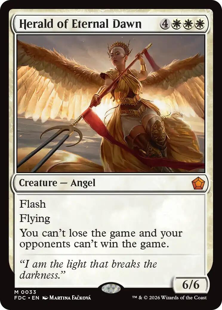 Herald of Eternal Dawn (33) (FDC)