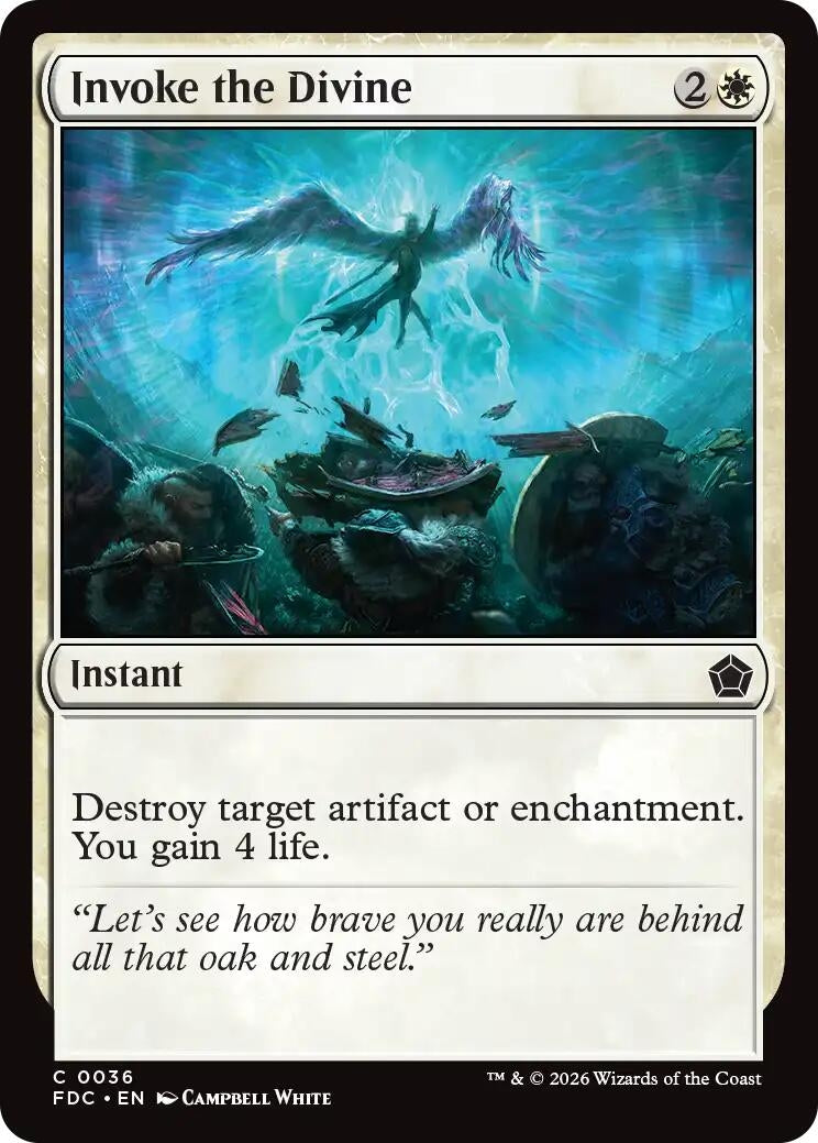 Invoke the Divine (36) (FDC)