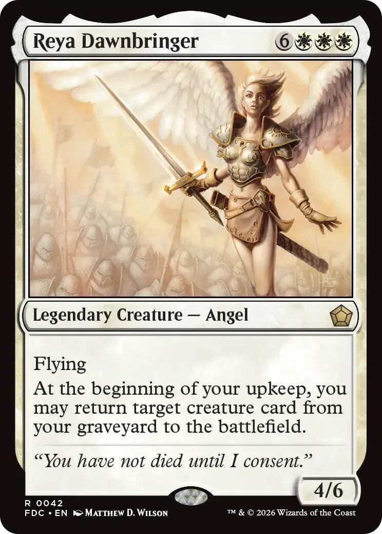 Reya Dawnbringer (42) (FDC)