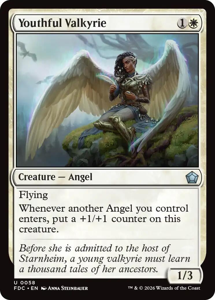 Youthful Valkyrie (58) (FDC)