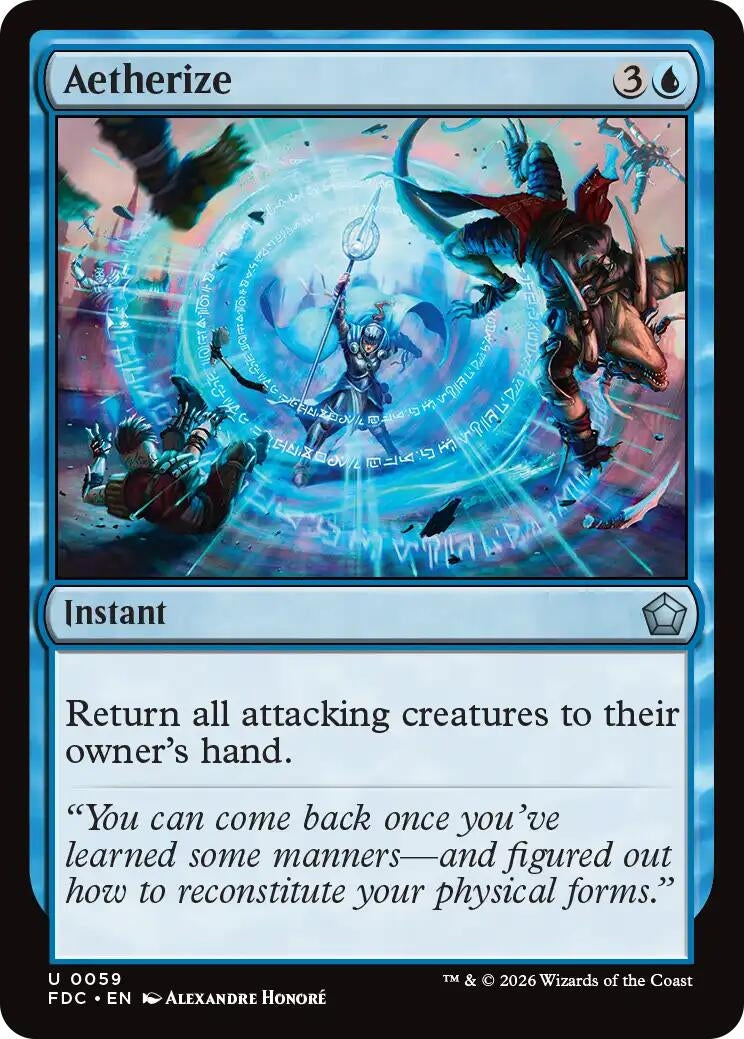 Aetherize (59) (FDC)