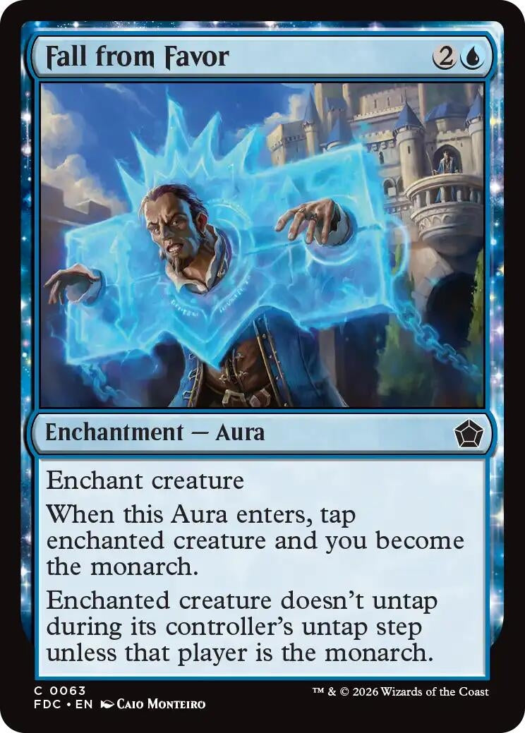 Image for Fall from Favor (63) (FDC) - Magic: The Gathering