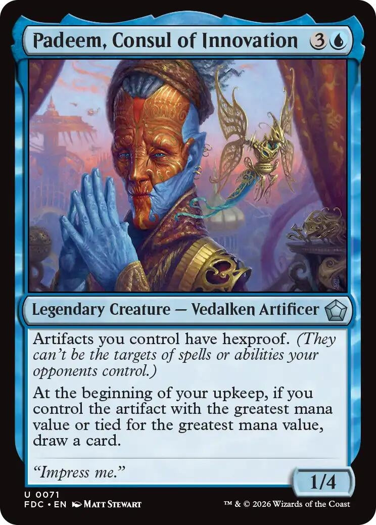 Padeem, Consul of Innovation (71) (FDC)