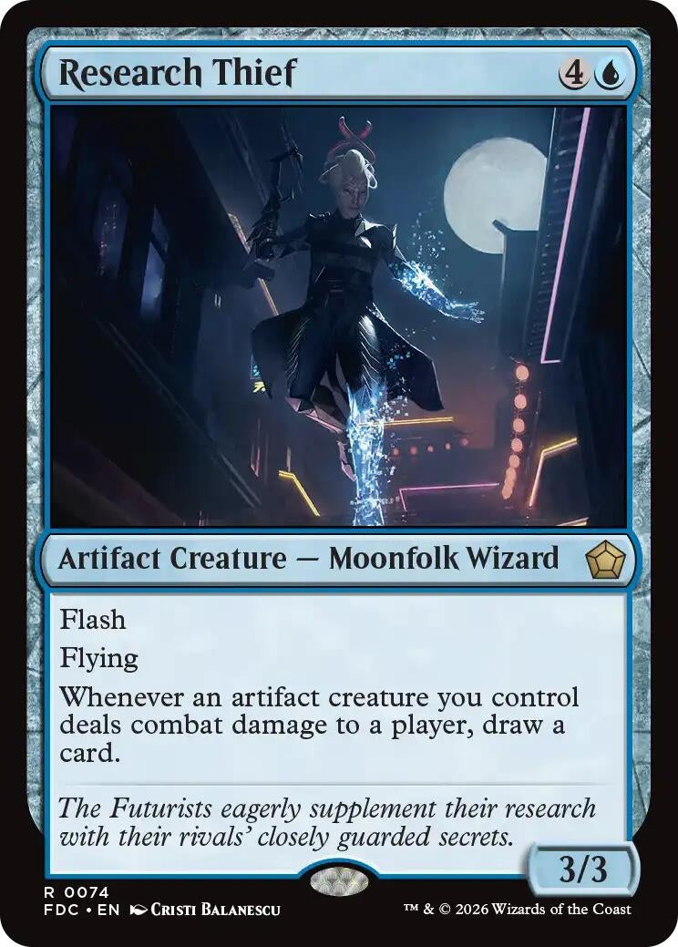 Research Thief (74) (FDC)