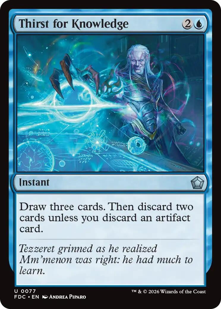 Thirst for Knowledge (77) (FDC)