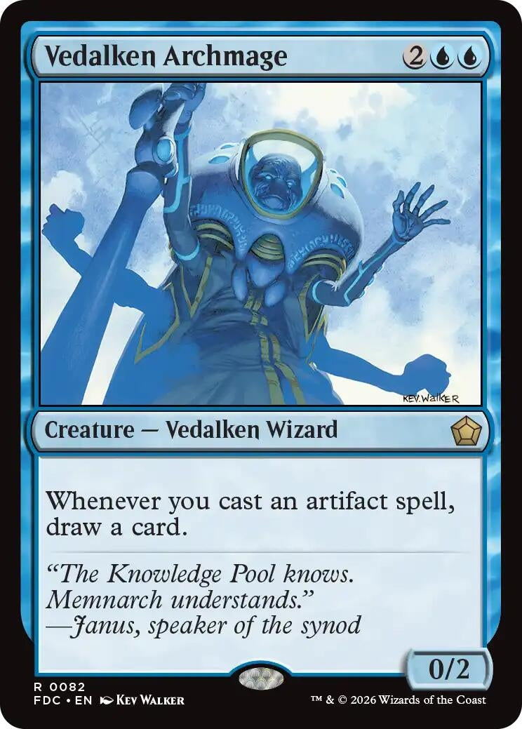 Vedalken Archmage (82) (FDC)