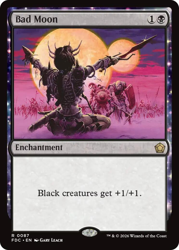 Bad Moon (87) (FDC)