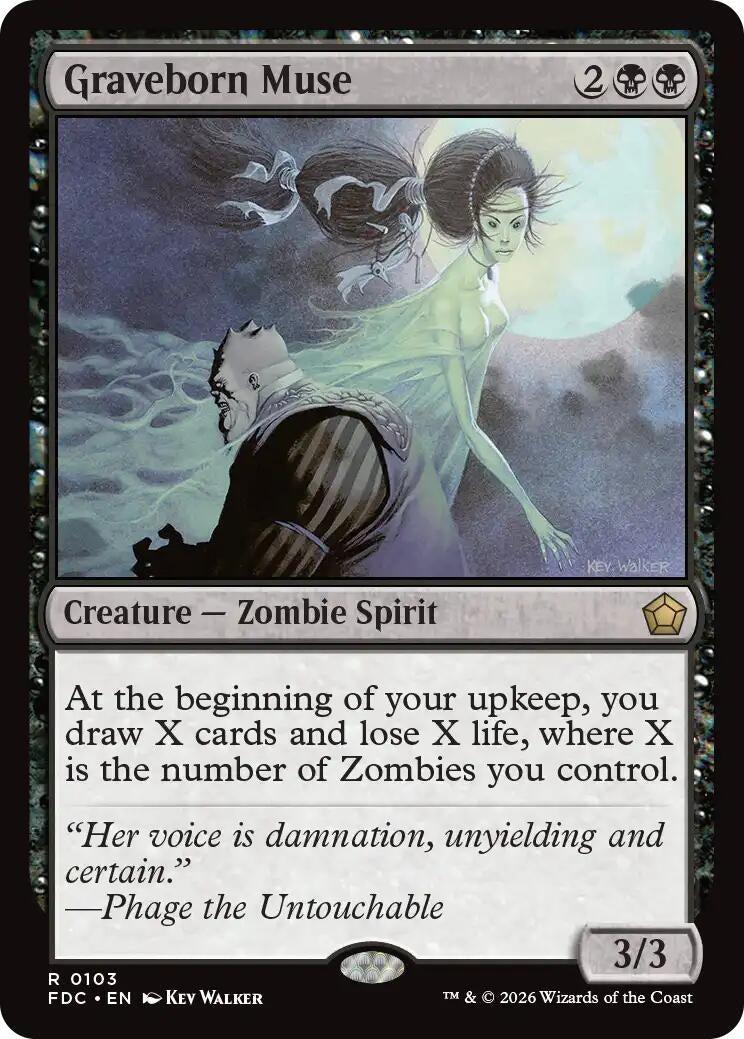 Graveborn Muse (103) (FDC)